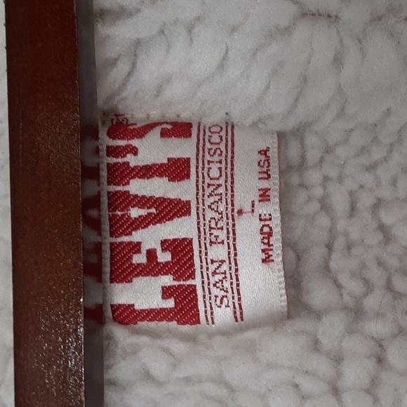 Levi's Blue Denim Jacket with White Sherpa - Picture 3 of 8